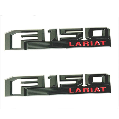 Ford F-150 Lariat Fender Emblem - Side Badge Decal FL3Z-16720-F (2015-2020)