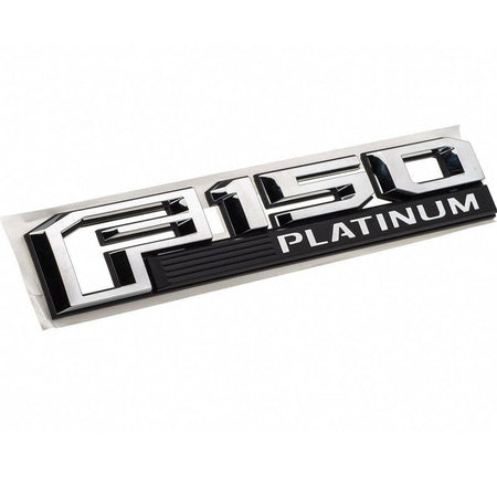 Ford F-150 Platinum Fender Emblem FL3Z-16720-G, FL3Z-16720-H
