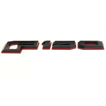 Ford F-150 XLT Emblem Kit - OEM Fender & Tailgate Badges (3 Piece, Red/Black)
