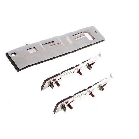 Ford F-150 XLT Emblem Kit - OEM Fender & Tailgate Badges (3 Piece, Red/Black)