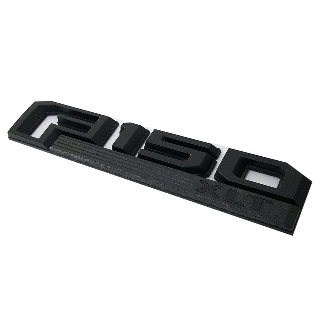 Ford F-150 XLT Fender Emblems Matte Black ‎FL3Z-16720-D