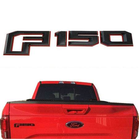 Ford F150 Emblem Rear Tailgate GL3Z-9942528-A red