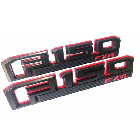 Ford F150 Emblems FX4 Fender Side GL3Z-16720-C GL3Z-16720-D