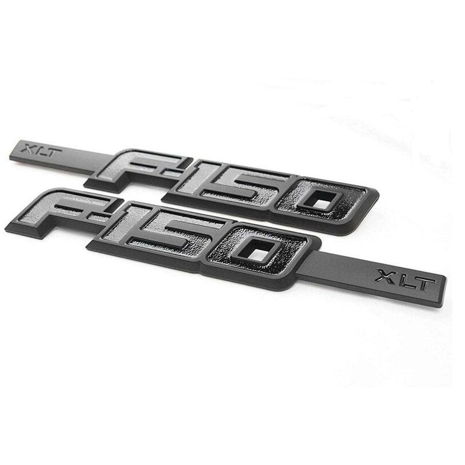 Ford F150 XLT Fender Emblem Black 9L3Z-16720-CB, 9L3Z-16720-C