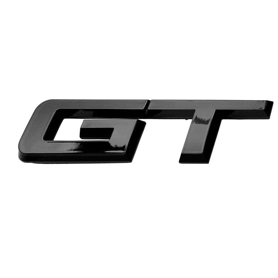 Ford Mustang GT Emblem Rear Tailgate Gloss Black FL-EM0005GT