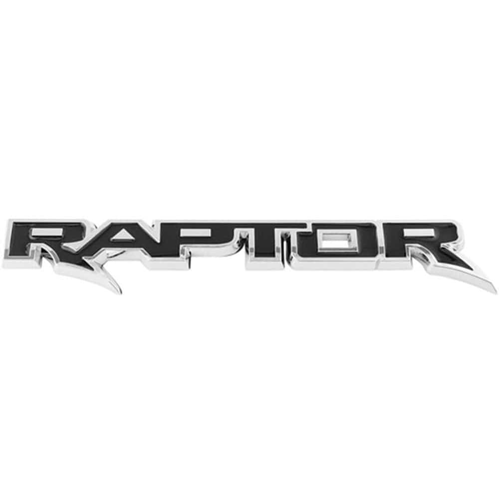 Ford Ranger Raptor Chrome Emblem OEM Tailgate Badge JB3Z9942528AA (201 ...
