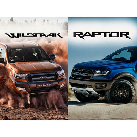 Ford Ranger RAPTOR Emblem Matte Black JB3Z9942528AA