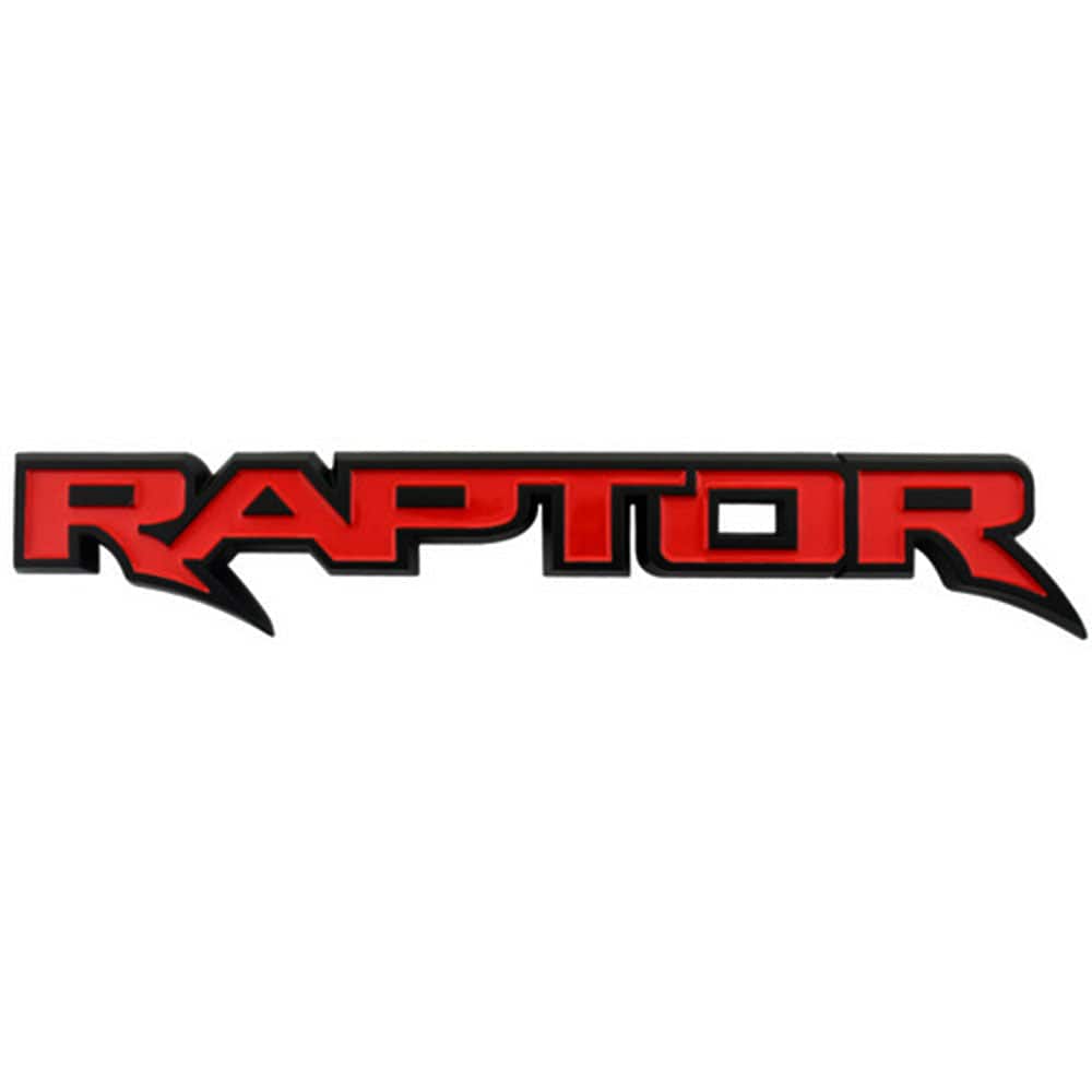 Ford Ranger Raptor Emblem Red BlackJB3Z9942528AA – AFA-Motors