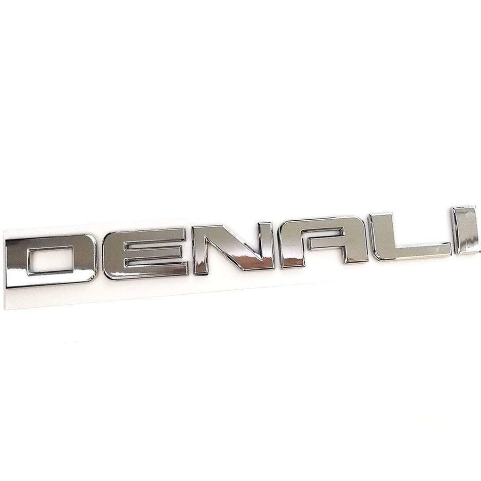 GMC Denali Emblem kit Letter Chrome 20930232