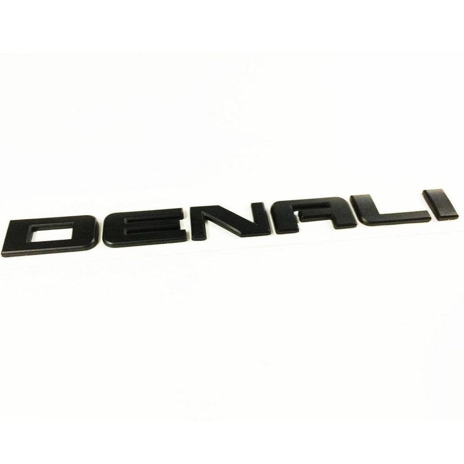 GMC Denali emblem Letter Matte Black 20930232