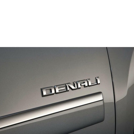 GMC Denali Emblems kit Letter Glossy Black 20930232