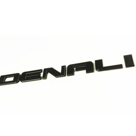 GMC Sierra Denali Emblems Matte Black 20930232