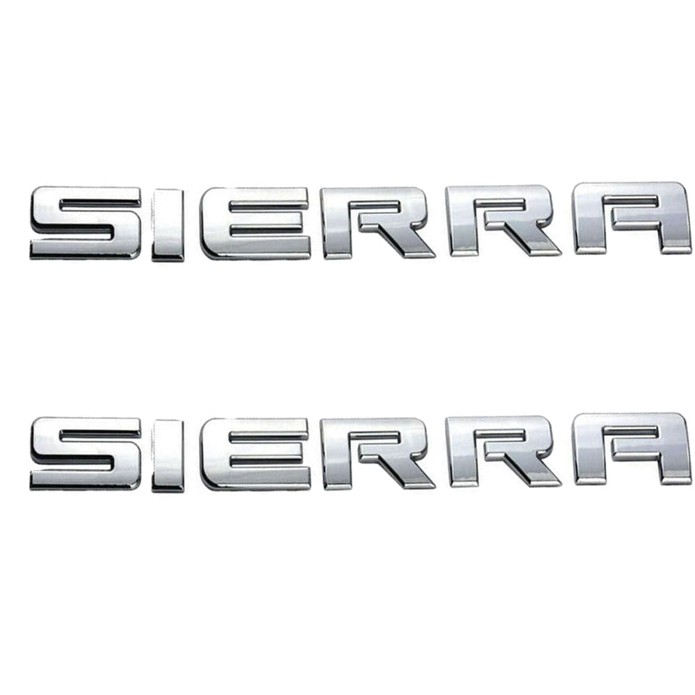 GMC Sierra Emblem Chrome 15129653 2pcs