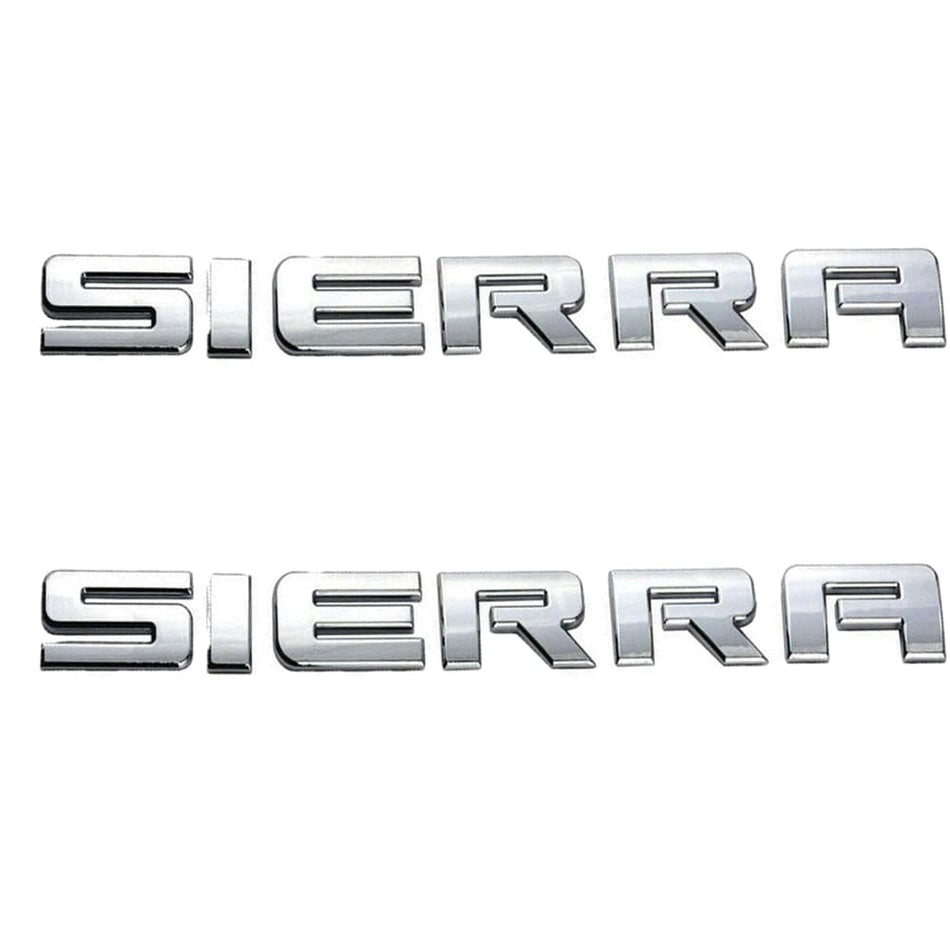 GMC Sierra Emblem Chrome 15129653 2pcs