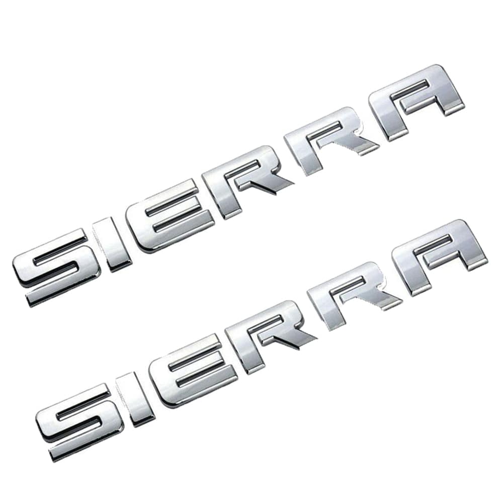 GMC Sierra Emblem Chrome 15129653 2pcs