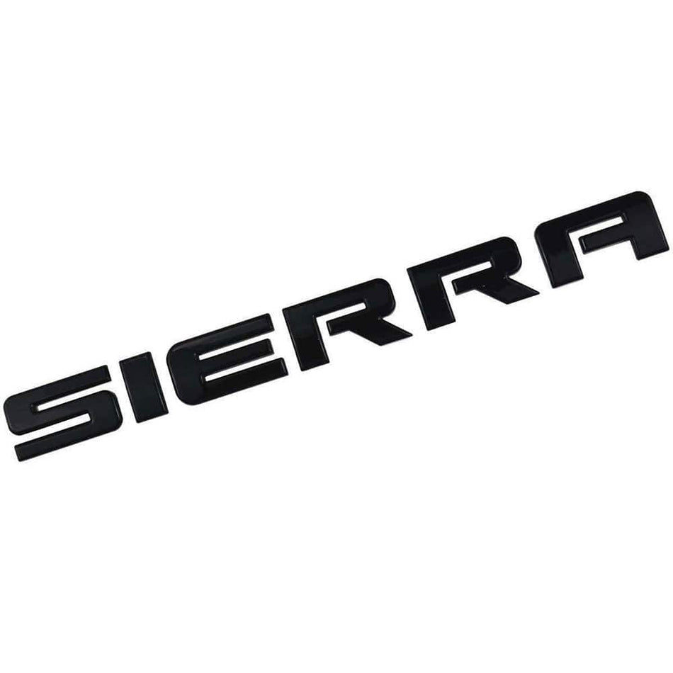 GMC Sierra Emblem Glossy Black 15129653 2pcs
