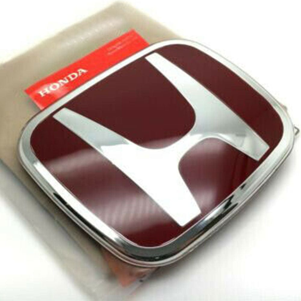 Honda Civic Emblem 75700-SYY-003, Red