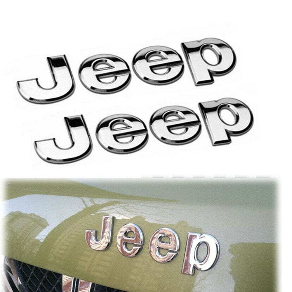 JEEP Wrangler Emblem Silver 68228508AA