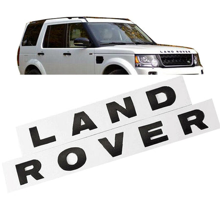 LAND ROVER Hood Emblem Letter Matte Black DAB500050LQV, DAB500080LQV