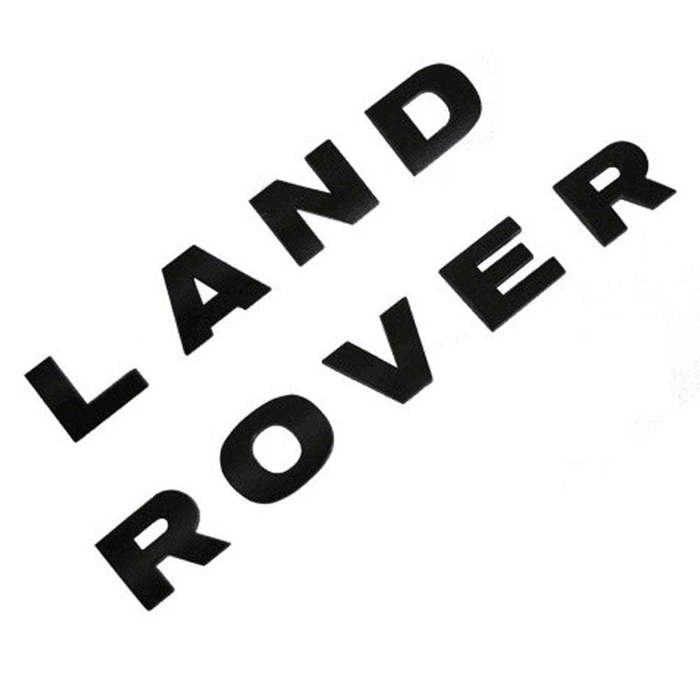 LAND ROVER Hood Emblem Letter Matte Black DAB500050LQV, DAB500080LQV