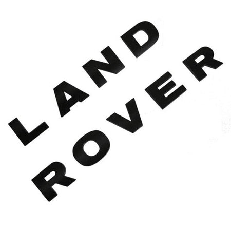 LAND ROVER Hood Emblem Letter Matte Black DAB500050LQV, DAB500080LQV