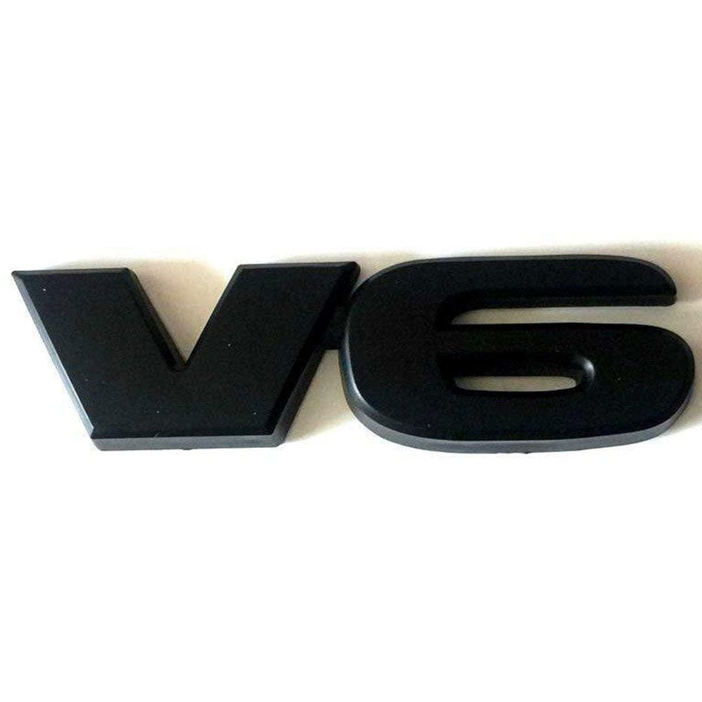 Matte Black 6 PCS V6 SR5 Tacoma Emblems for Toyota 2005-2016 2012 2013 2014 2015
