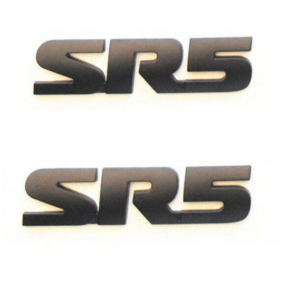 Matte Black Out Toyota Tundra Emblem Badges Tailgate for 2000-2018 Tundra--6PCS