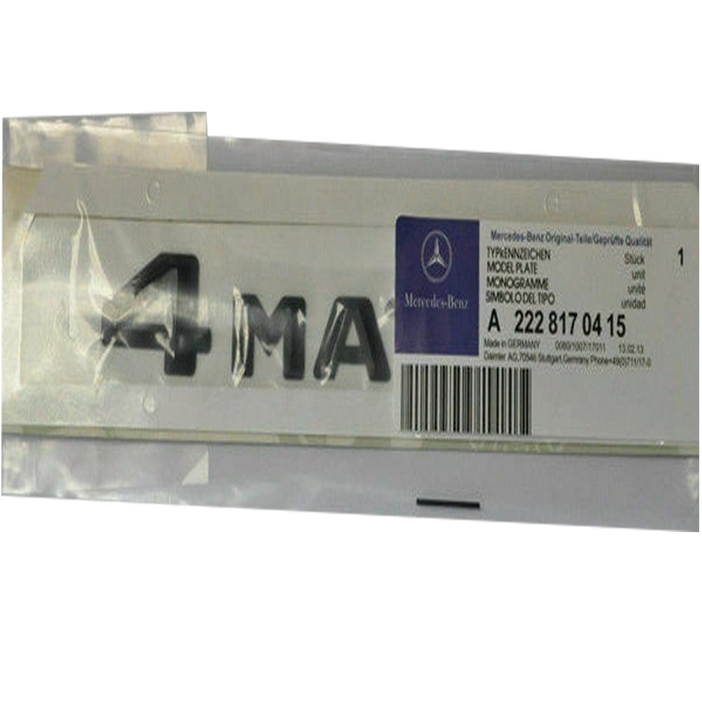 Mercedes-Benz 4MATIC Emblem