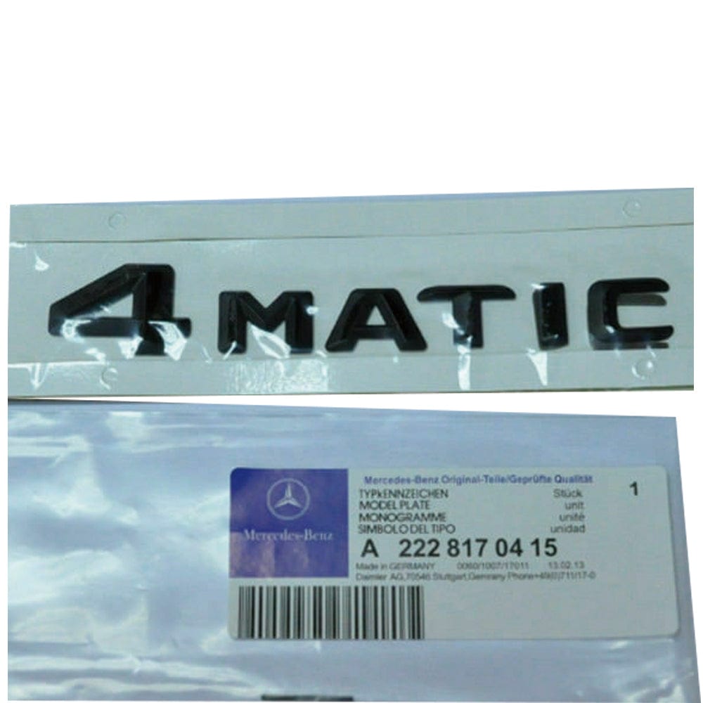 Mercedes-Benz 4MATIC Emblem