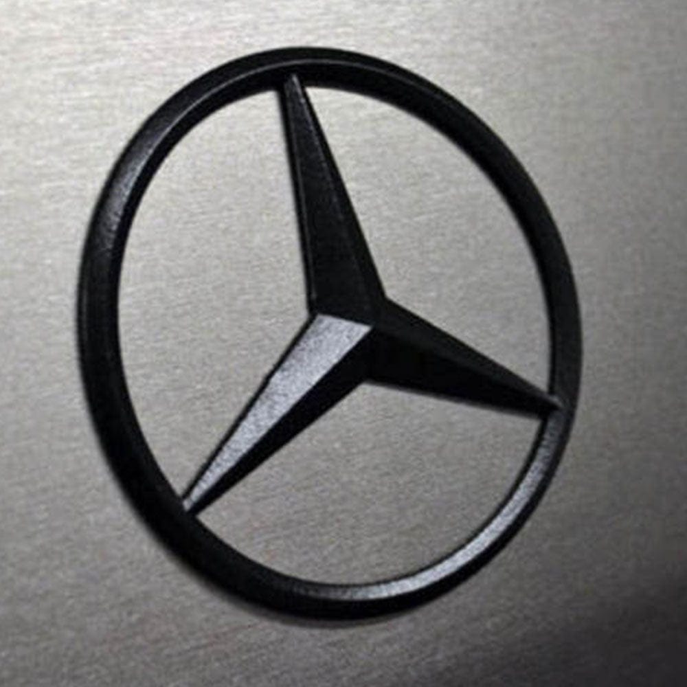 Mercedes Benz CLA Emblems Gloss Black A1178170016