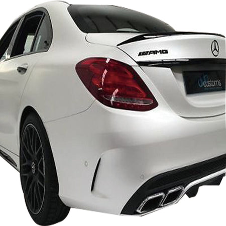 Mercedes-Benz W205 Luggage Lid Adhesive Nameplate Rear-Matte Black