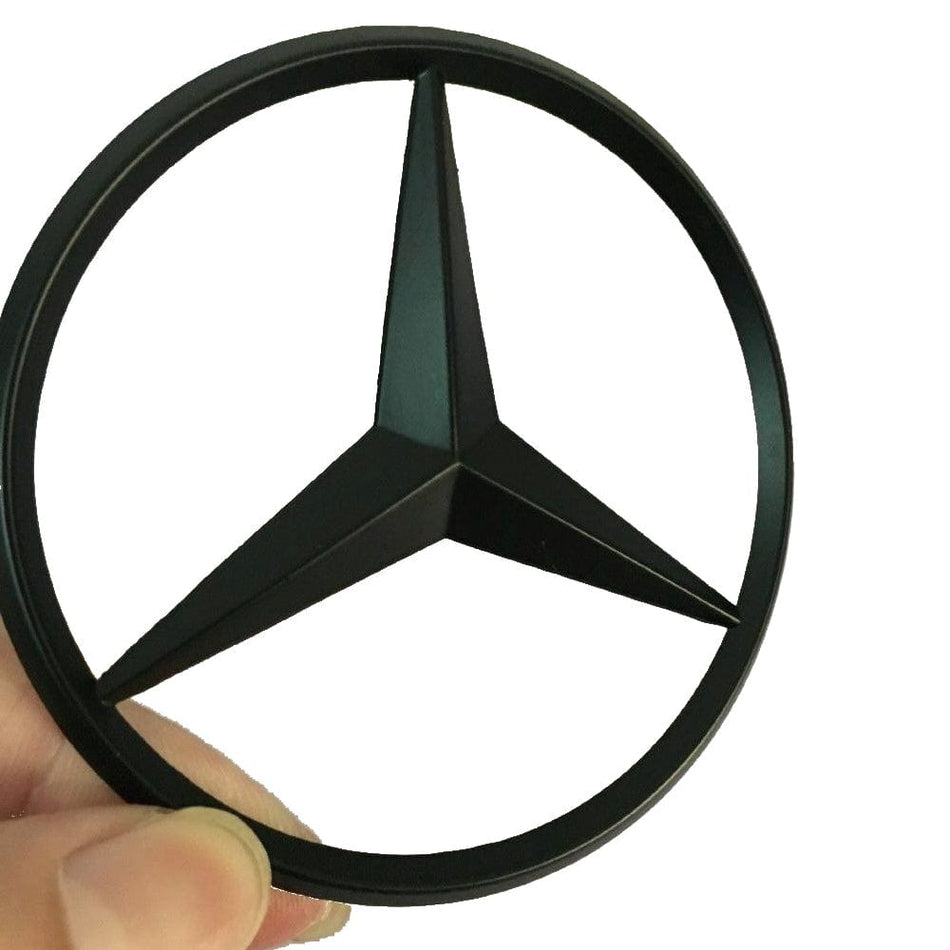 Mercedes-Benz W205 Luggage Lid Adhesive Nameplate Rear-Matte Black