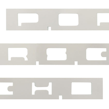 PORSCHE Panamera Emblem 17" x 1" Matte Black 970-559-235-01