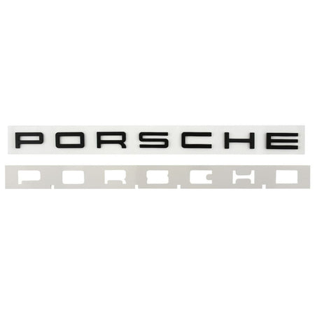 PORSCHE Panamera Emblem 17" x 1" Matte Black 970-559-235-01