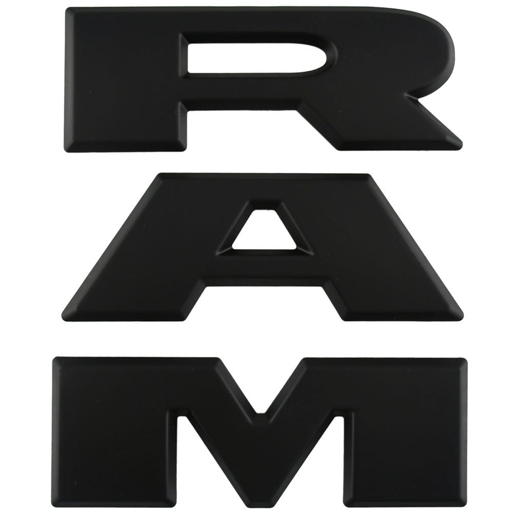RAM Emblem Kit- RAM 4X4 Front Rear