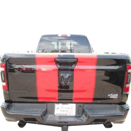 RAM Emblem Ram Head Tailgate Matte Black 68276327aa