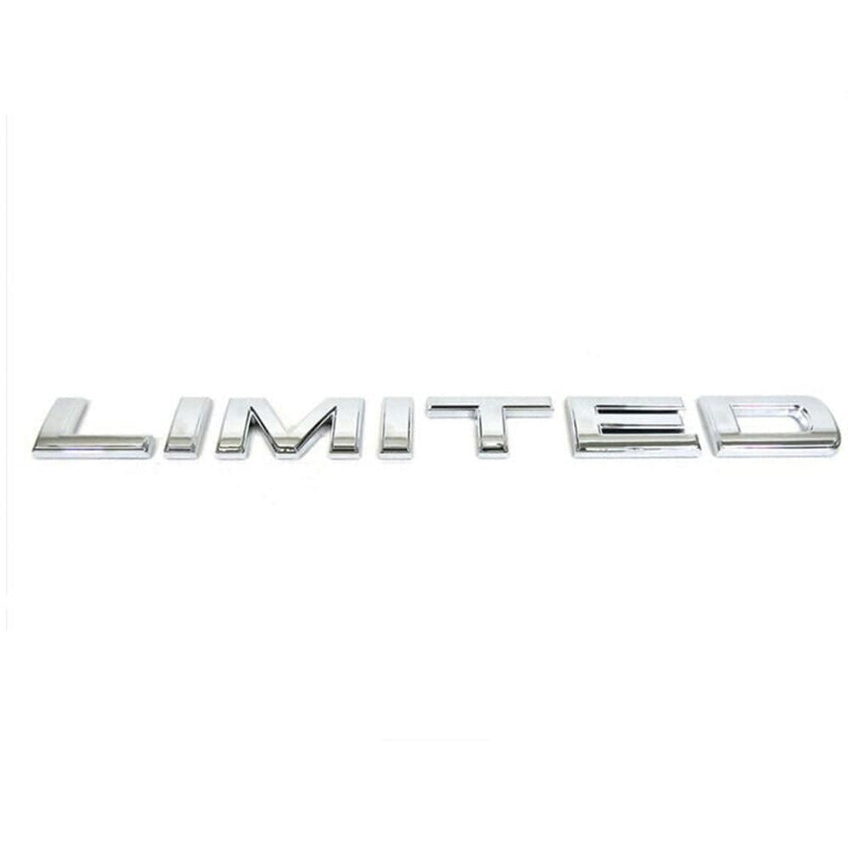 Ram LIMITED Emblem Tailgate Letter Chrome