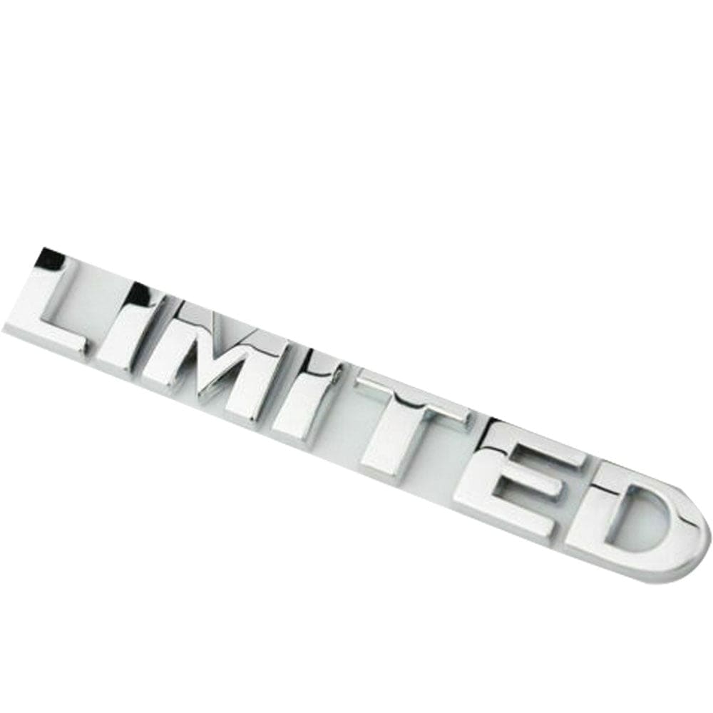 Ram LIMITED Emblem Tailgate Letter Chrome