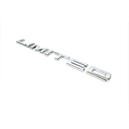 Ram LIMITED Emblem Tailgate Letter Chrome