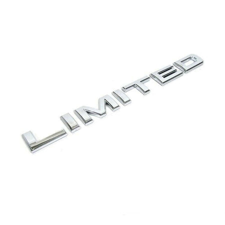 Ram LIMITED Emblem Tailgate Letter Chrome