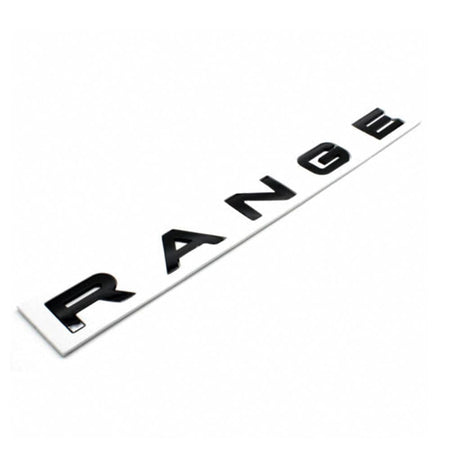 Range Rover Emblem kit Hood Letter Glossy Black