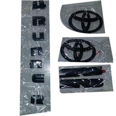 Toyota 4Runner SR5 Emblem Kit PT948-89180-02 - Blackout Overlay
