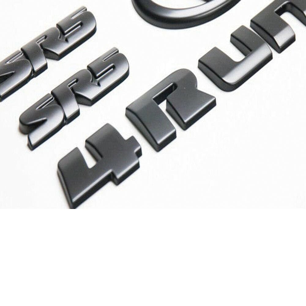 Toyota 4Runner SR5 Emblem Kit PT948-89180-02 - Blackout Overlay