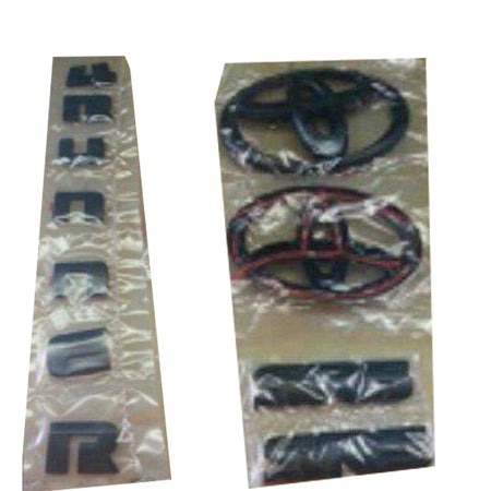 Toyota 4Runner SR5 Emblem Kit PT948-89180-02 - Blackout Overlay