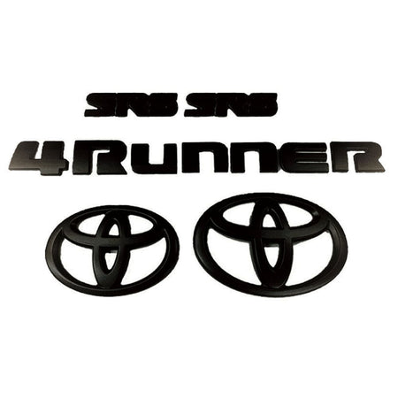 Toyota 4Runner SR5 Emblem Kit PT948-89180-02 - Blackout Overlay