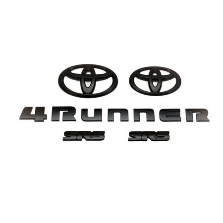Toyota 4Runner SR5 Emblem Kit PT948-89180-02 - Blackout Overlay