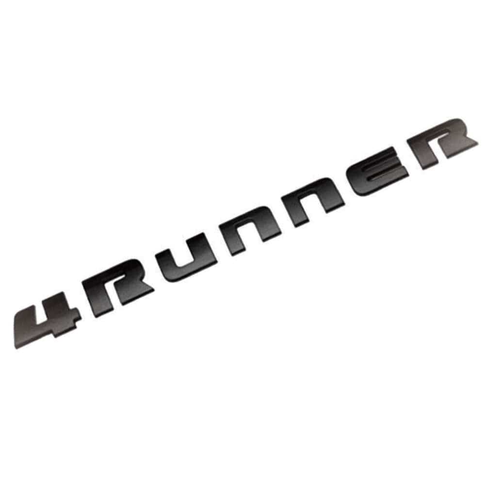 Toyota 4Runner Trd Off Road Emblem kit Blackout Overlay #PT948-89200-02