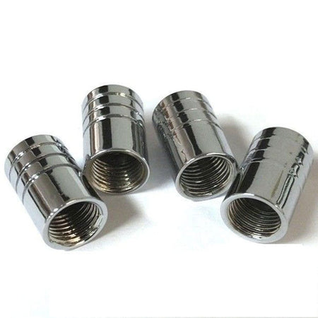 Toyota CAR WHEEL TIRE VALVE DUST STEMS AIR CAPS + KEYCHAIN WITH TOYOTA TRD LOGO EMBLE TTV-TRD-BLK