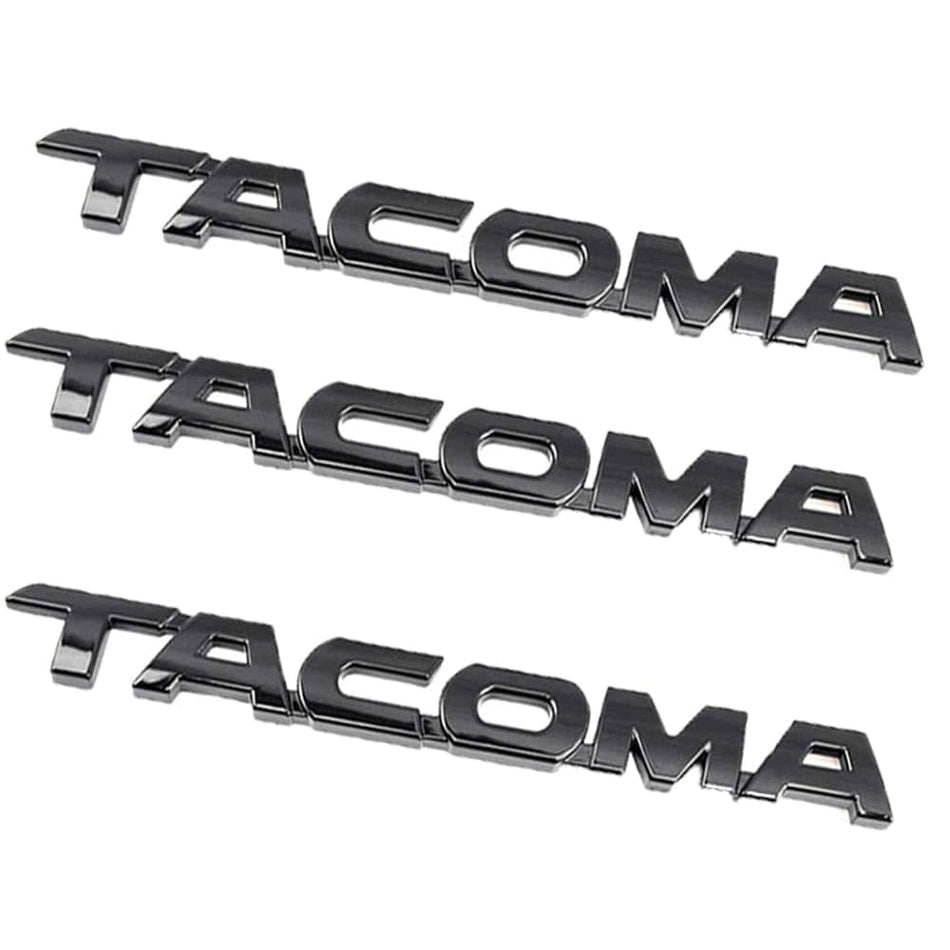 Toyota Tacoma Emblem kit Matte Black 75427-04010