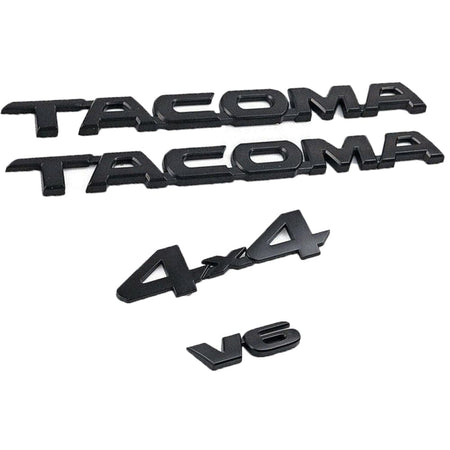 Toyota Tacoma Emblem kit - Tacoma V6 4x4 Emblem